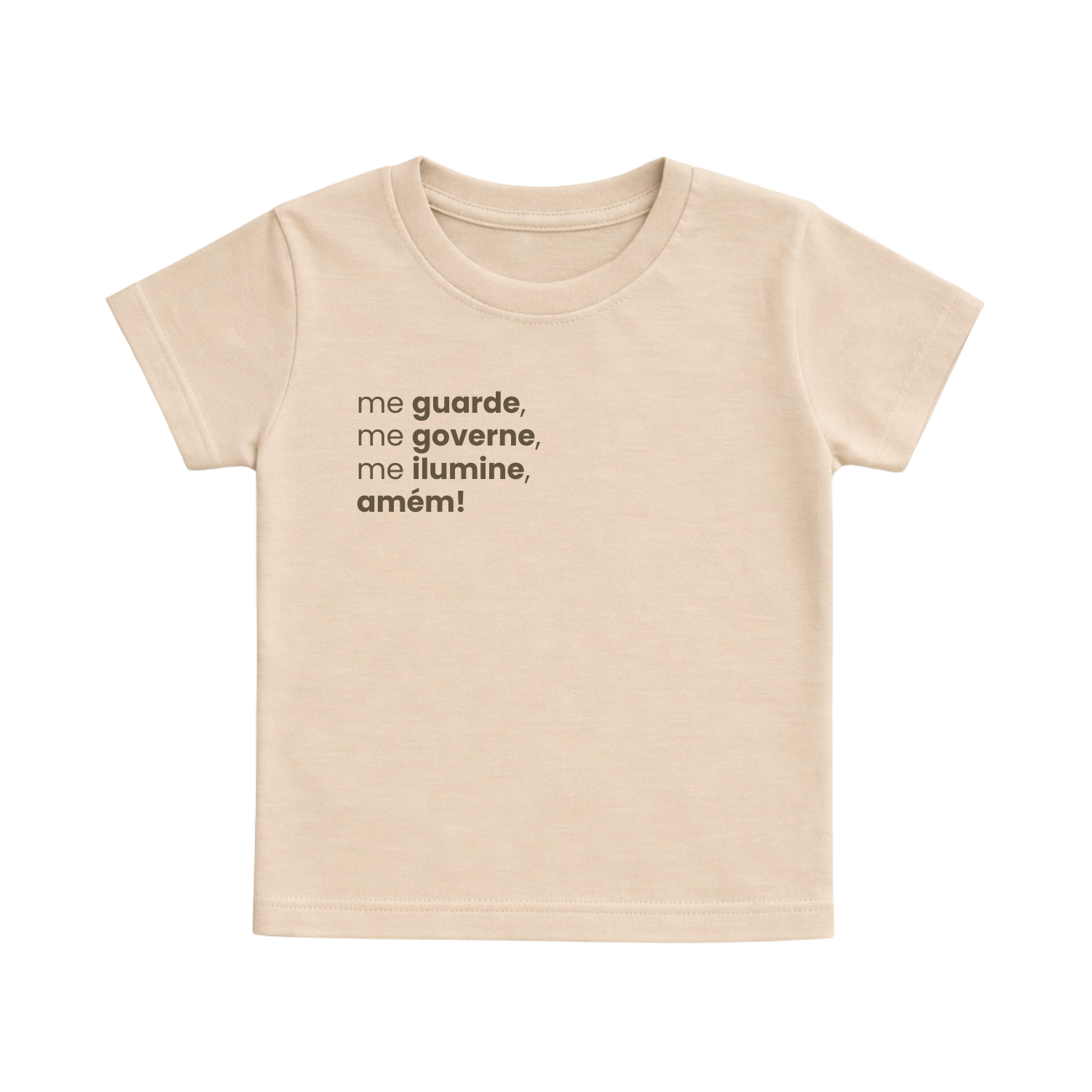 Camiseta Cristã Infantil - Me guarde