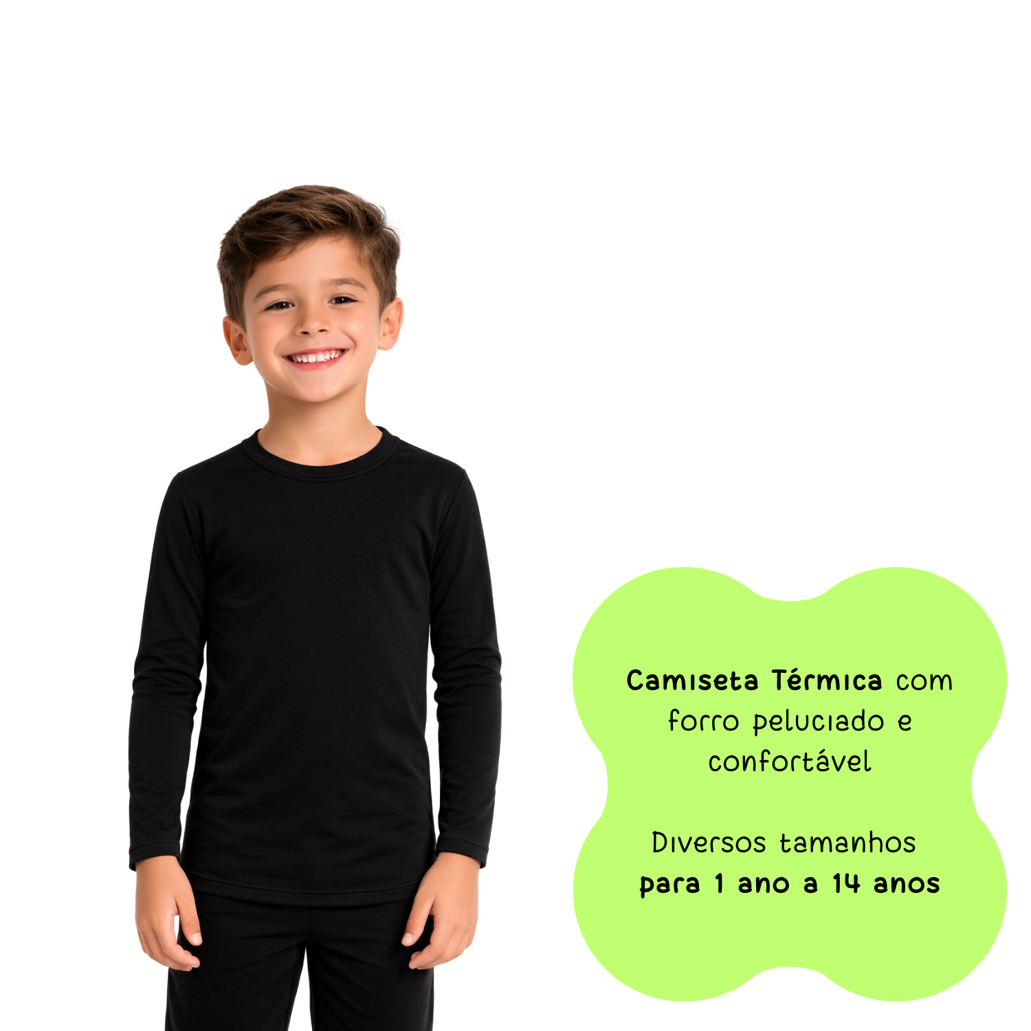 Camiseta Térmica Infantil