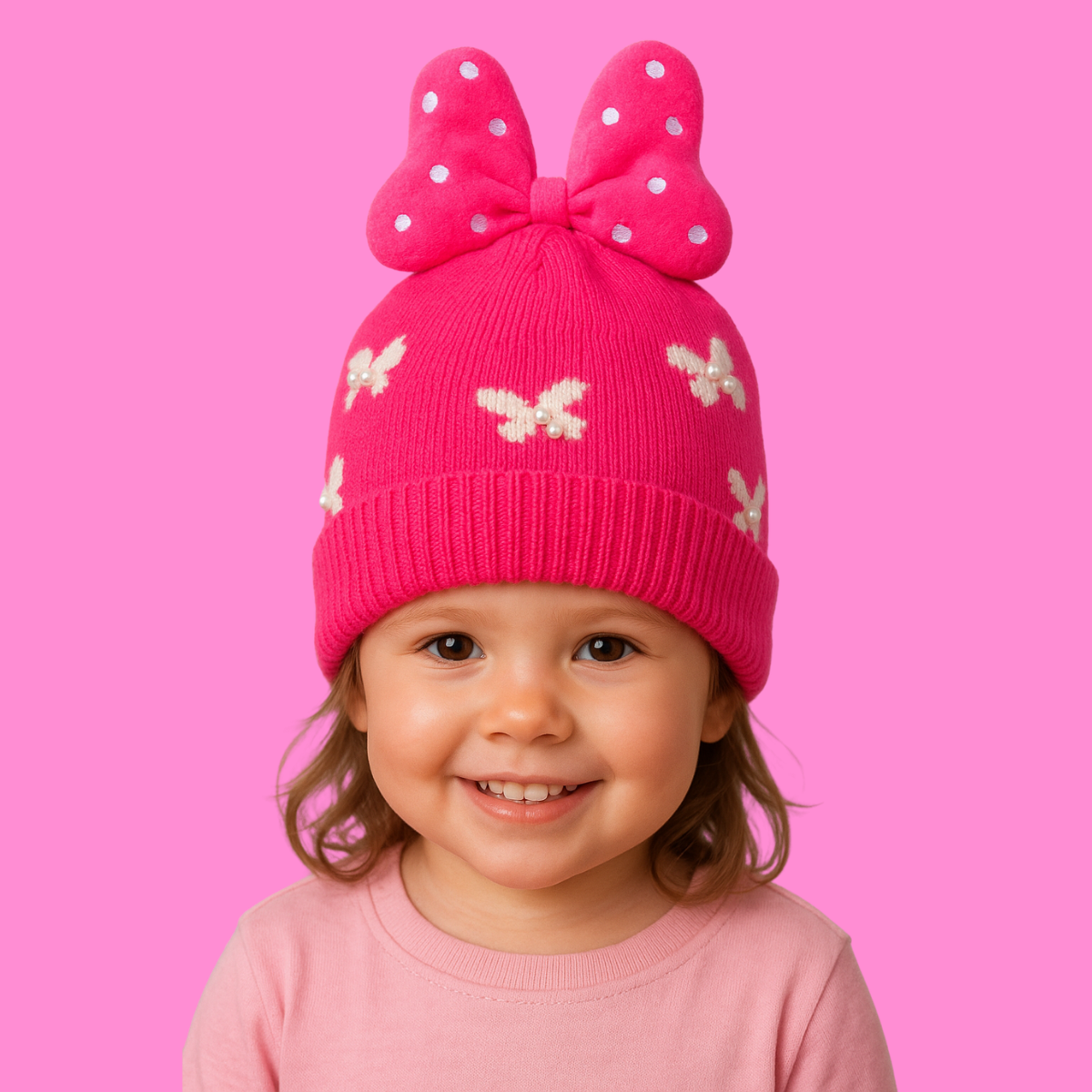 Gorro Touca Minnie Infantil