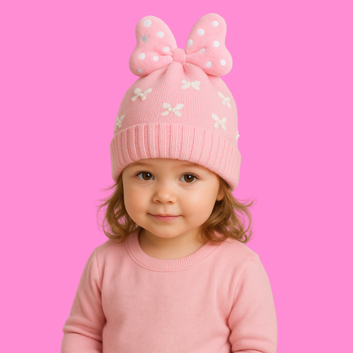 Gorro Touca Minnie Infantil