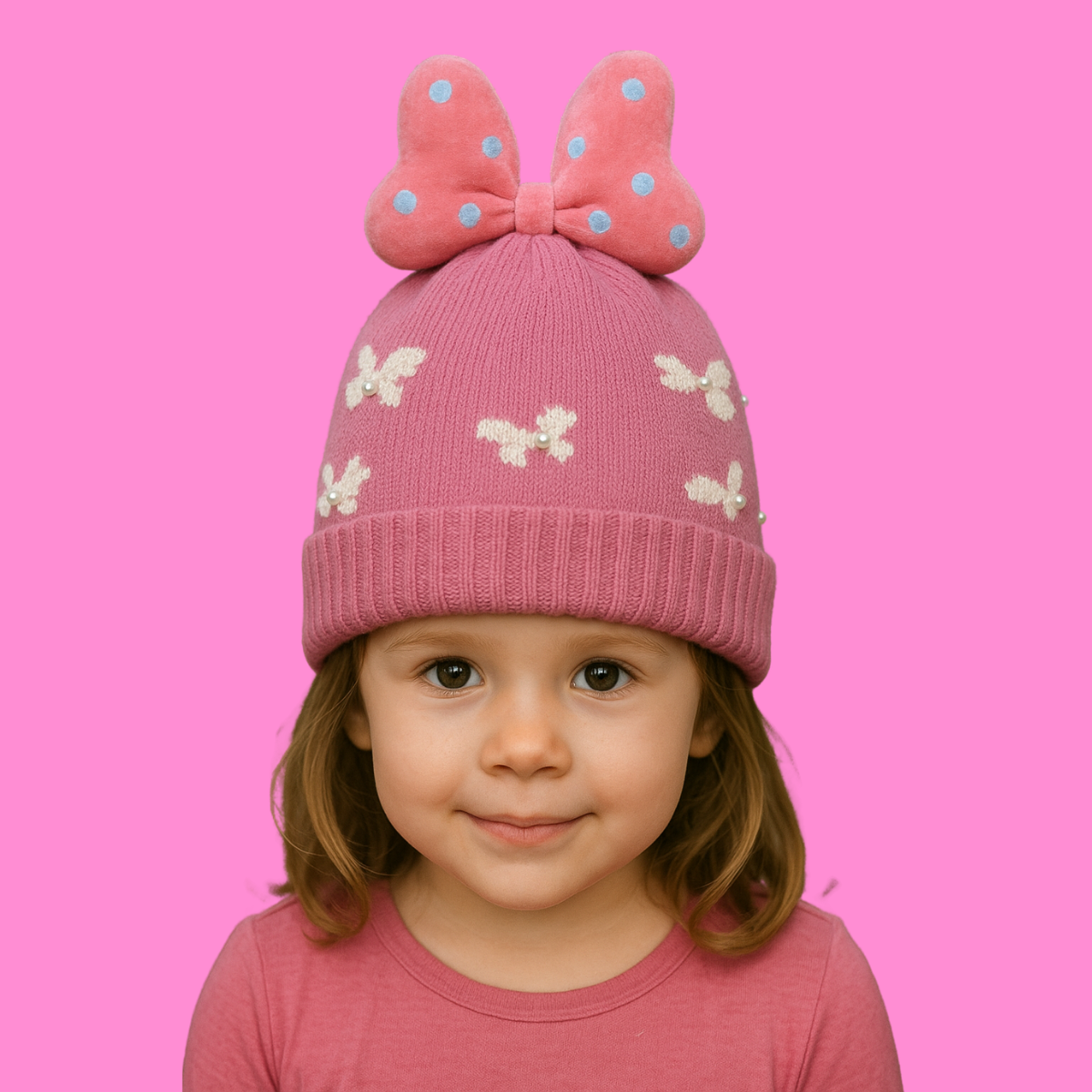 Gorro Touca Minnie Infantil