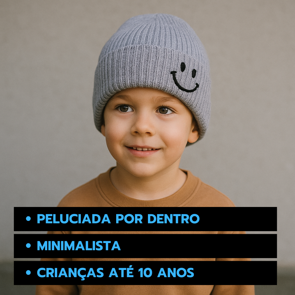 Gorro Touca Smile Infantil